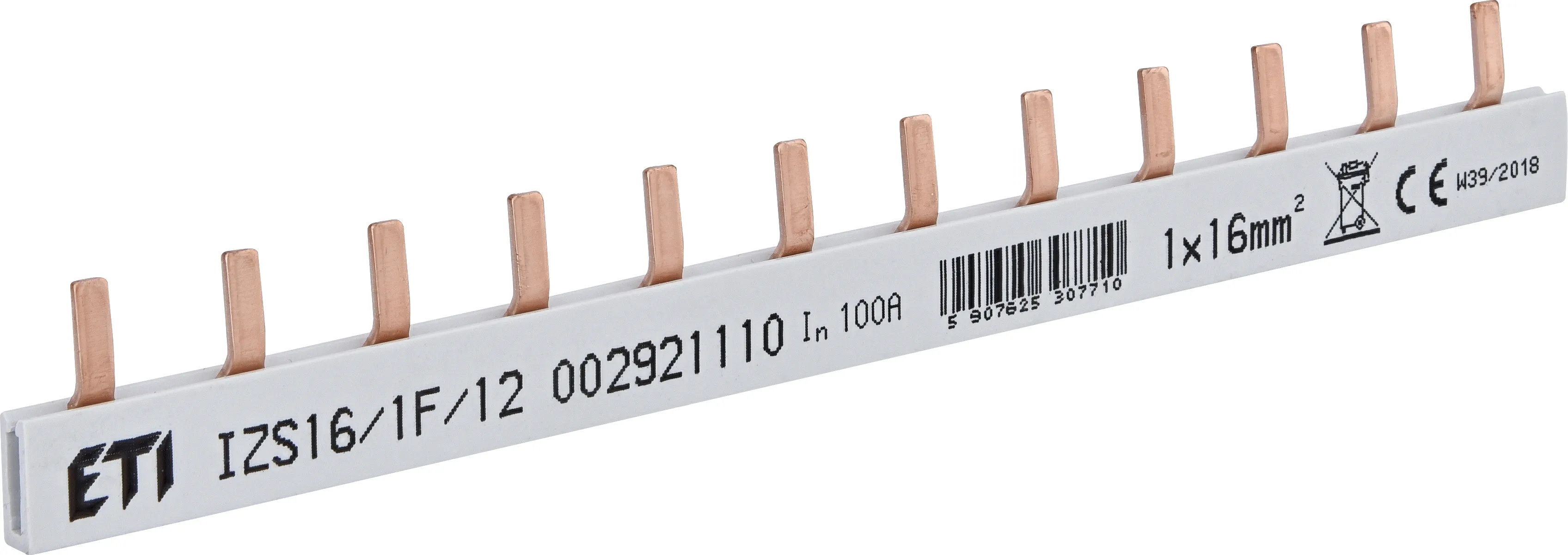 Insulated busbar IZS16/1F/12 (0,21) 002921110