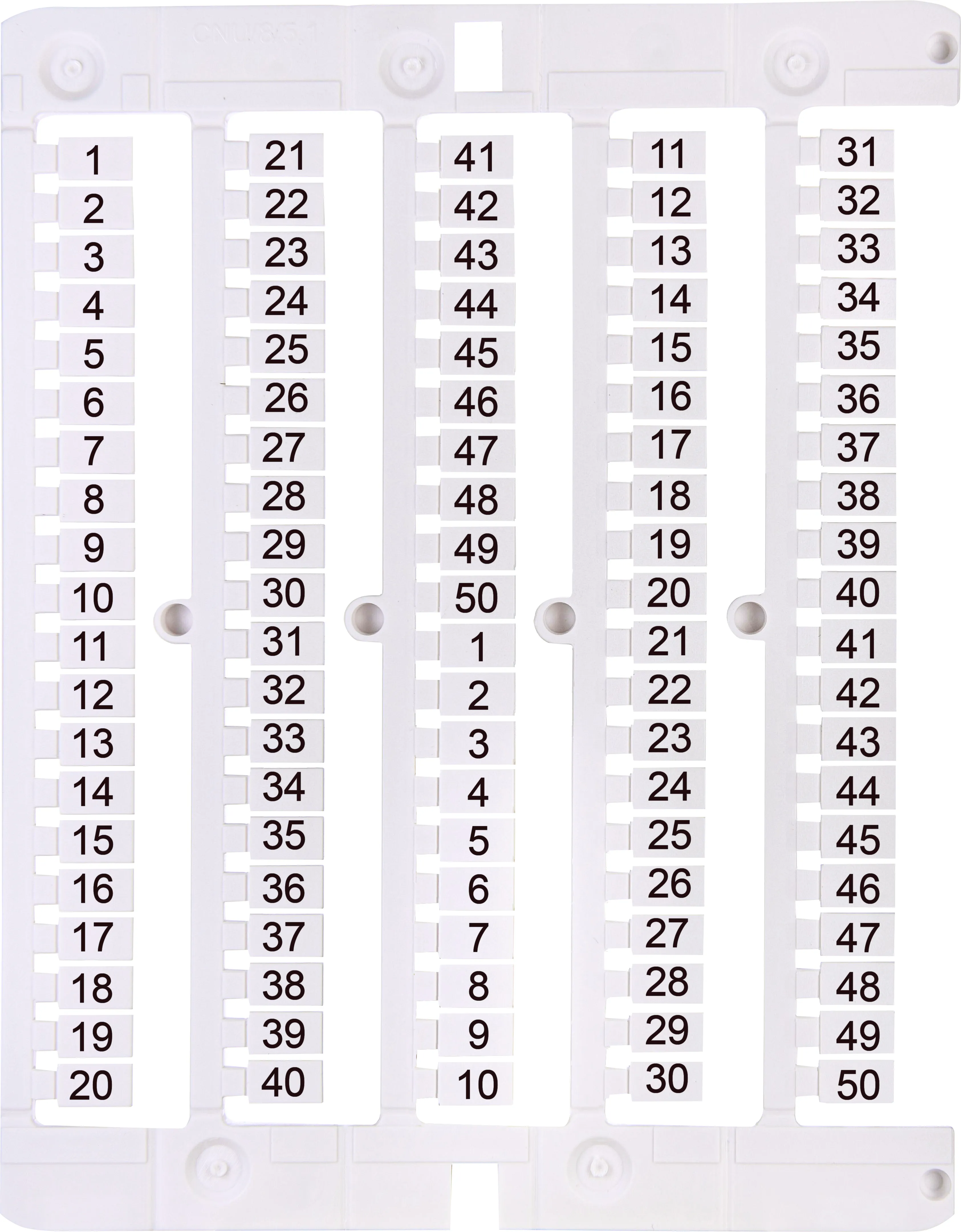 Designation plate ES-NU0851001 003903077