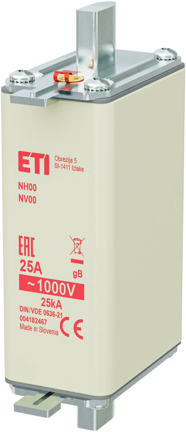Fuse link NH00/78 gB 25A/1000V 004182467