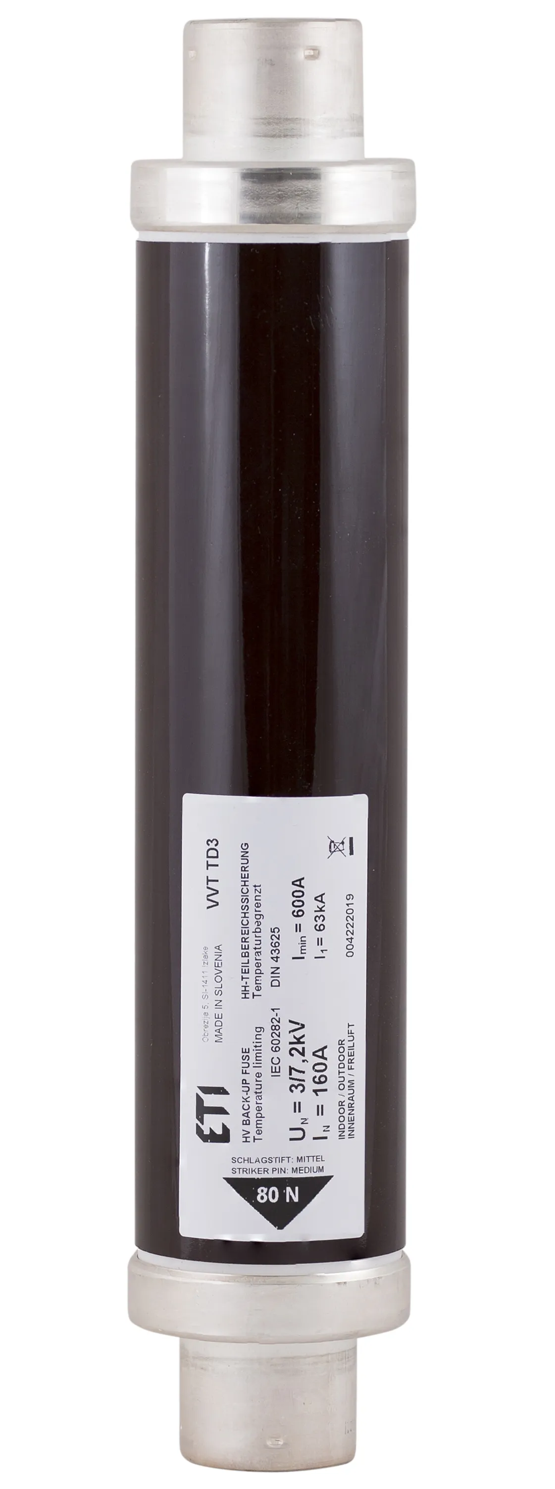 Fuse link VVC3 7,2kV/6A 442 004220605