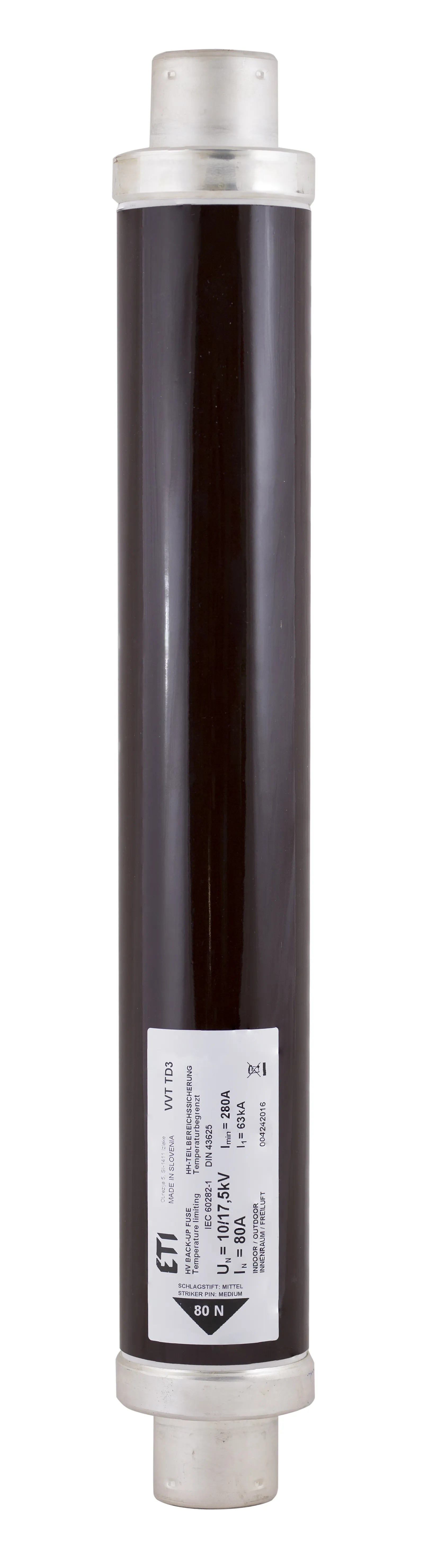 Fuse link VVC3 17,5kV/4A 442 004240504