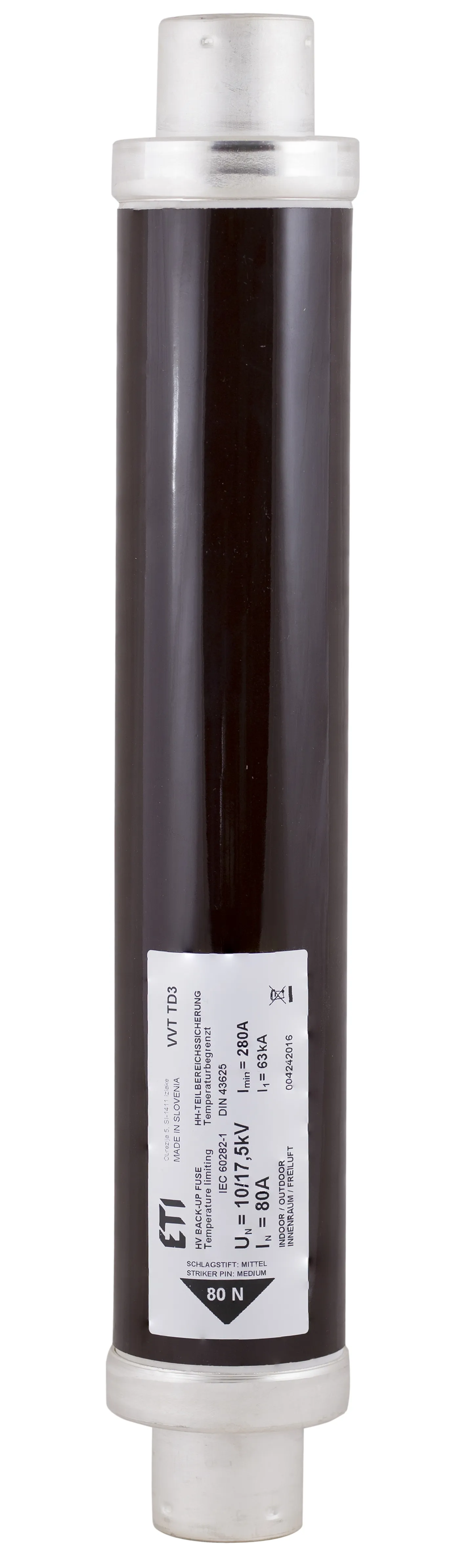 Fuse link VVA3 17,5kV/20A 004241109