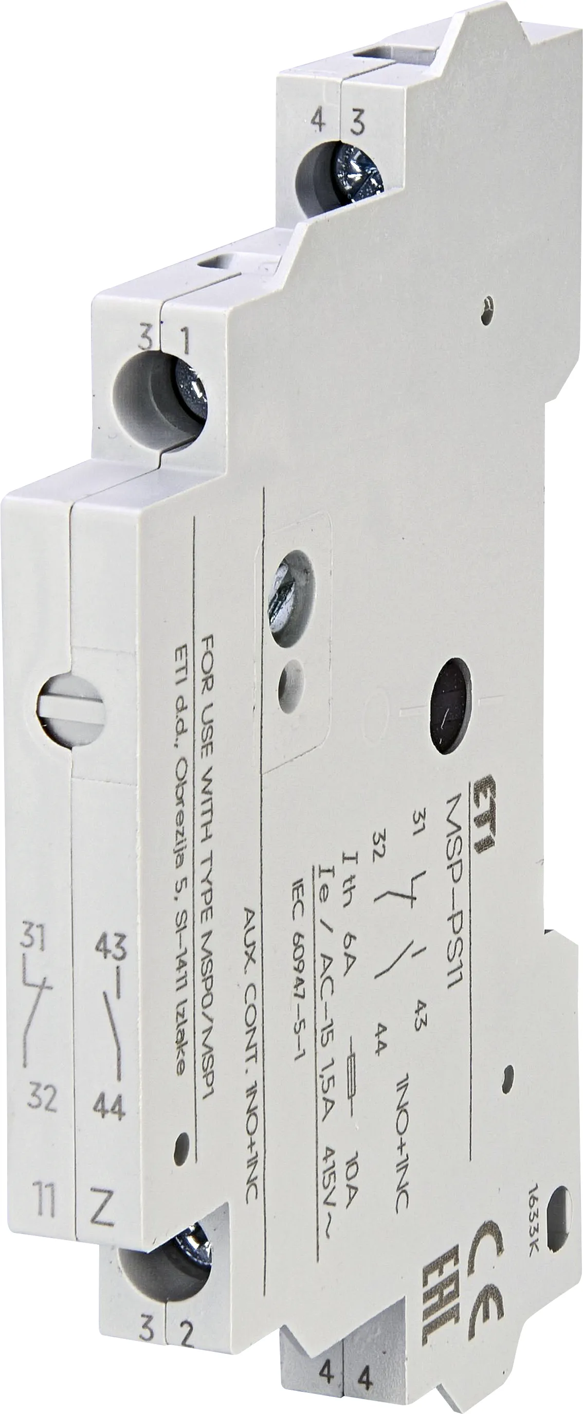 Aux.contacts MSP-PS11 004646631