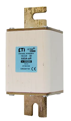 Fuse link NHS3/140/M UQ01 aR 250A/1500V 004735150