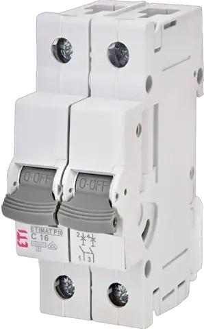 ETIMAT P10 2p B6  15kA