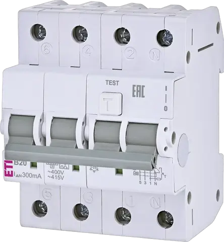 KZS-4M 3p+N A B20/0.3