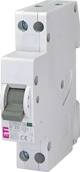 Image of ETIMAT 1N 1p+N B20 6kA