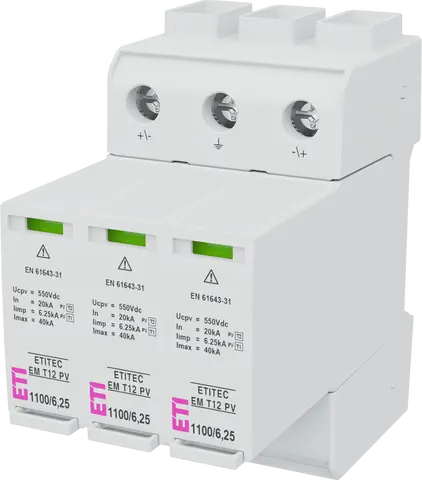 Image of ETITEC EM T12 PV 1100/6,25 Y R