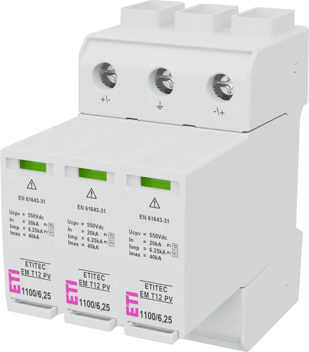Image of ETITEC EM T12 PV 1100/6,25 Y R