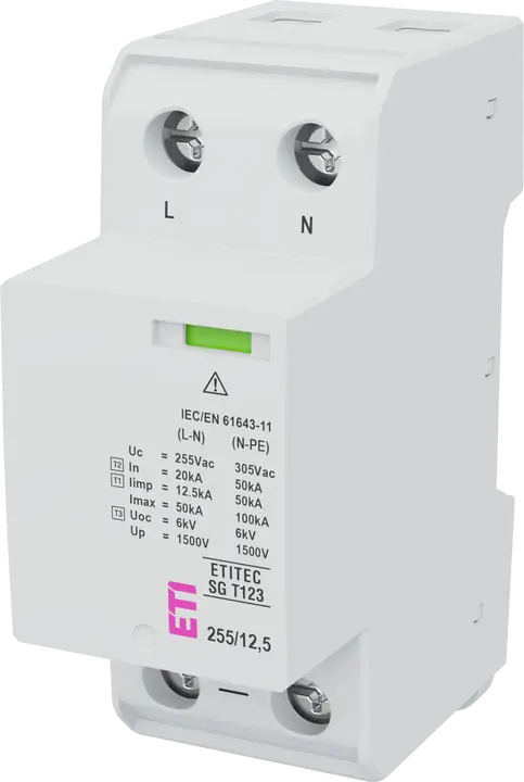 Image of ETITEC SG T123 255/12,5 1+1