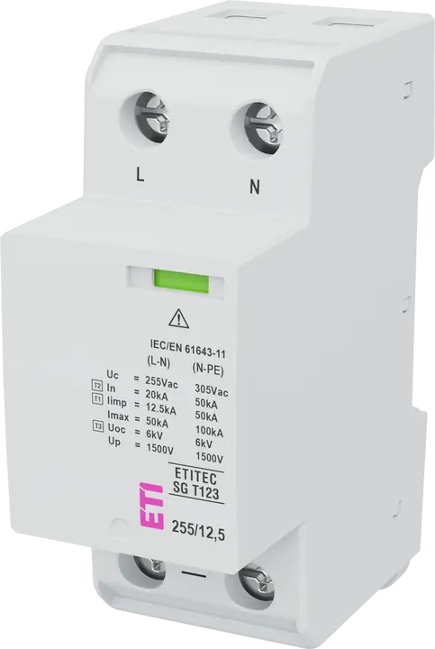 Image of ETITEC SG T123 255/12,5 1+1 RC
