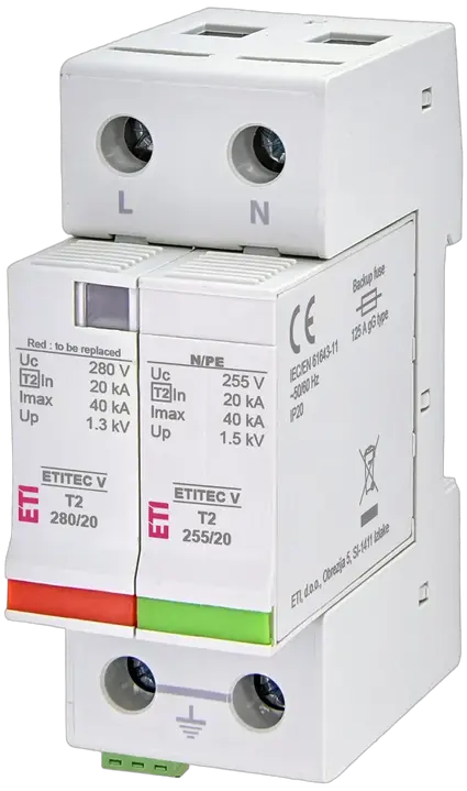 Image of ETITEC V T2 280/20 1+1 RC