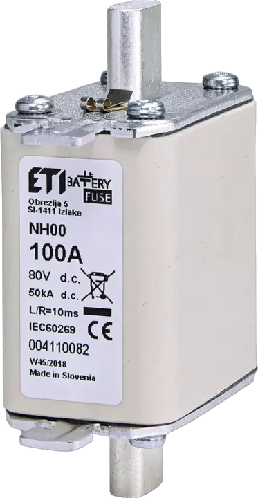 Image of NH00 gBat 100A/80V DC