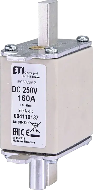 Image of NH00/K 100A/250V DC