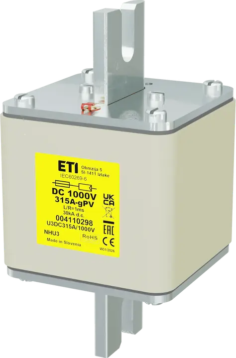 Image of NHU3 gPV 315A/1000V DC