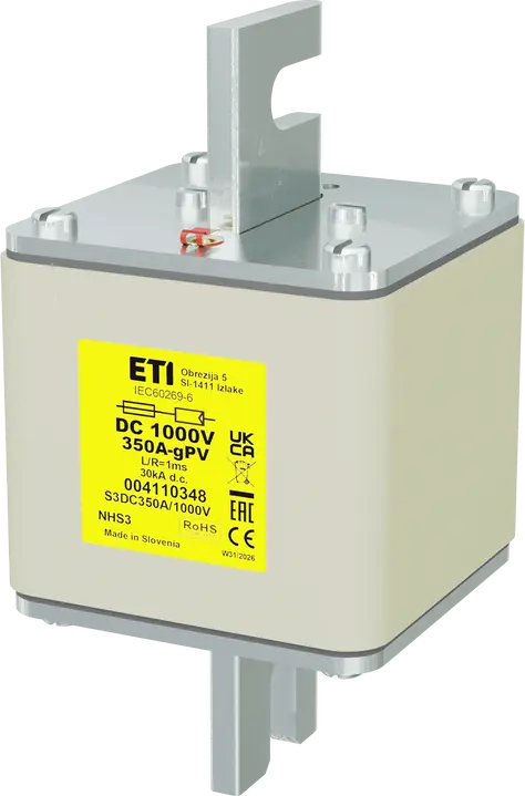 Image of NHS3 gPV 350A/1000V DC
