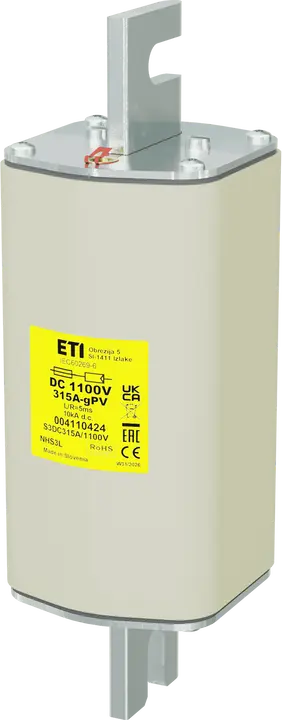 Image of NHS3L gPV 315A/1100V DC