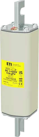 NHS1XL gPV 63A/1100V DC