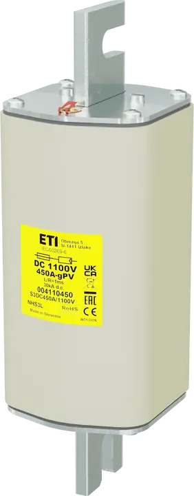 Image of NHS3L gPV 450A/1100V DC