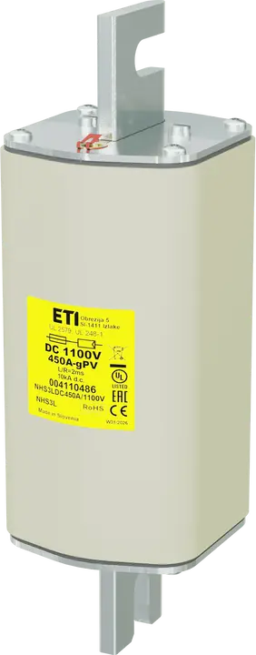 Image of NHS3L gPV 450A/1100V DC UL