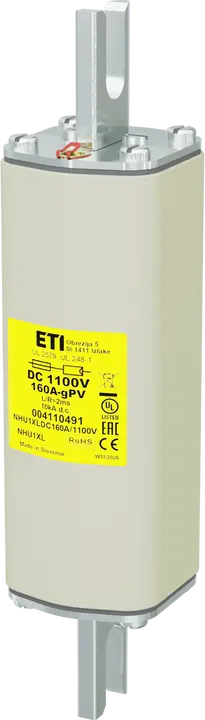 Image of NHU1XL gPV 160A/1100V DC UL