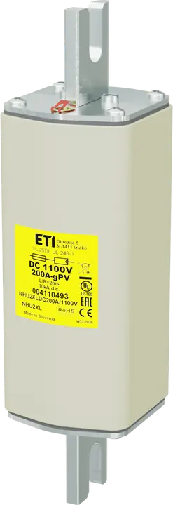 Image of NHU2XL gPV 200A/1100V DC UL