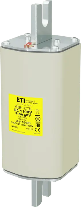 Image of NHU3L gPV 315A/1100V DC UL
