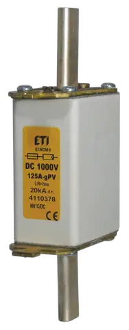 NH1C gR 63A/1000V DC