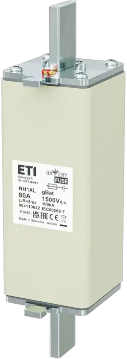 Image of NH1XL gBat 80A/1500V DC