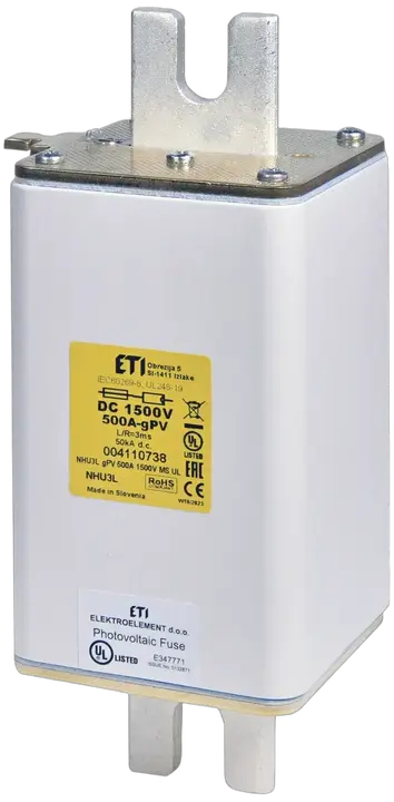 Image of NHS3L/MS gPV 450A/1500V DC UL