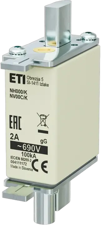 Image of NH000/K gG 2A/690V