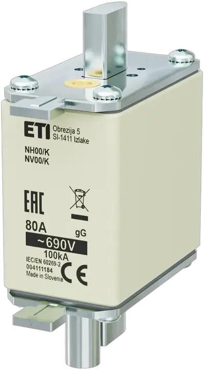 Image of NH00/K gG 80A/690V