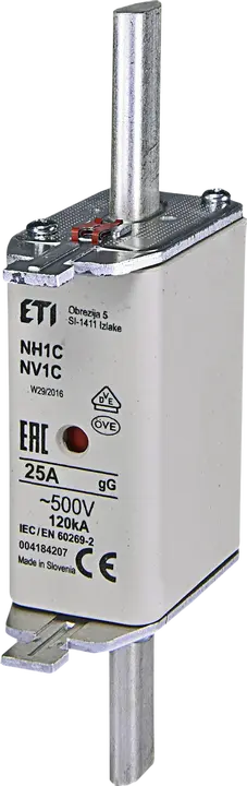 Image of *NH1C gG 40A/500V korr.