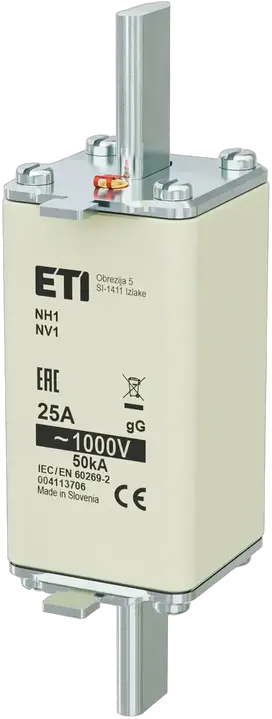 Image of NH1/85 gG 25A/1000V
