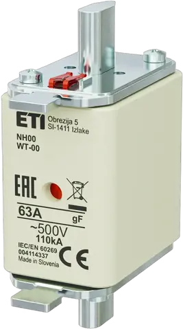 Image of NH00 gF 63A/500V