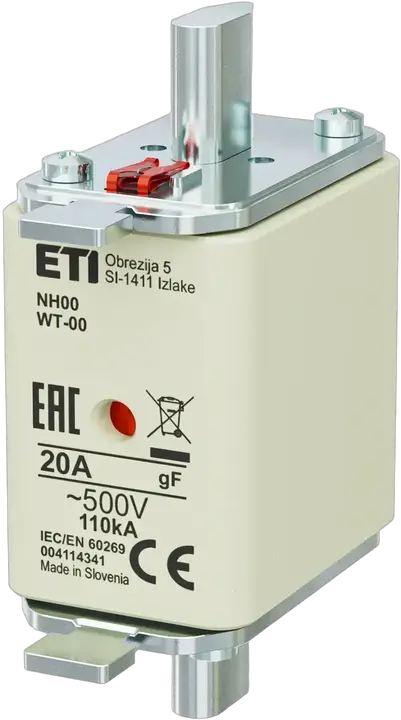 Image of NH00 gF 20A/500V