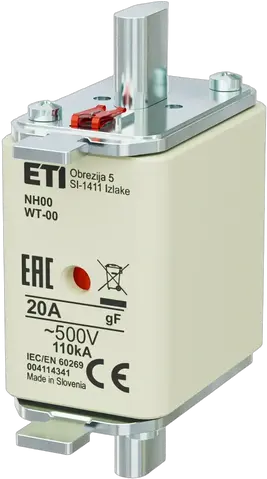 Image of NH00 gF 20A/500V