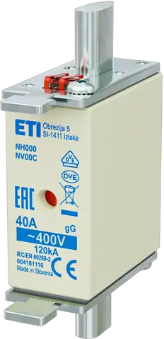Image of NH000 gG 40A/400V