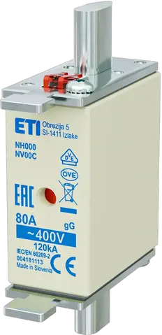 Image of NH000 gG 80A/400V