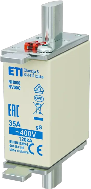Image of NH000 gG 35A/400V korr.