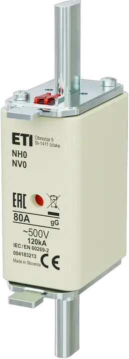 Image of NH0 gG 80A/500V