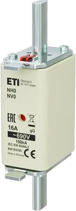 Image of NH0 gG 16A/690V