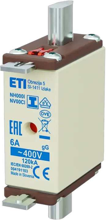 Image of NH000/I gG 6A/400V
