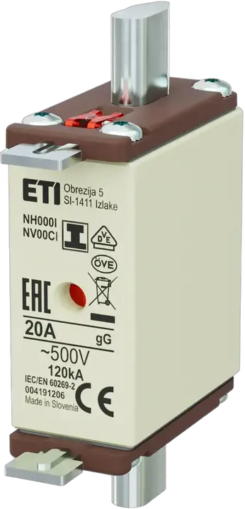 Image of NH000/I gG 20A/500V