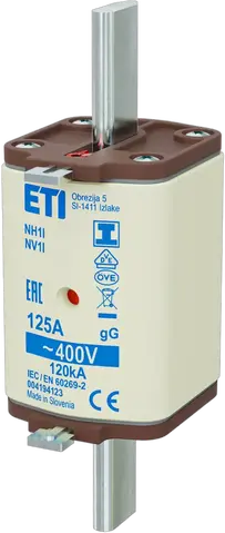 NH1/I gG 125A/400V