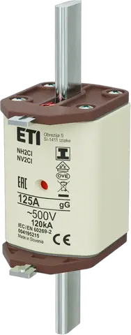 NH2C/I gG 125A/500V
