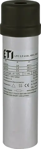 Image of LPC 2,5 kVAr, 400V, 50Hz