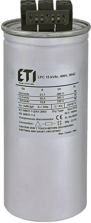 Image of LPC 15 kVAr, 400V, 50Hz