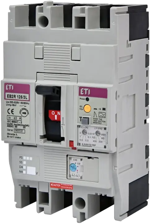 Image of EB2R 125/3L 63A 3P
