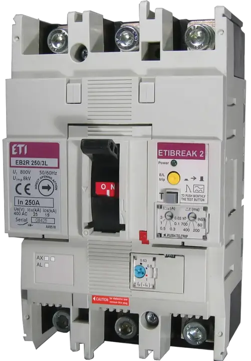 Image of EB2R 250/3L 160A 3P